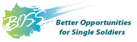 Better Opportunities for Single Soldiers (BOSS) Logo
