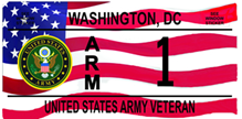 DC Veterans License Plate