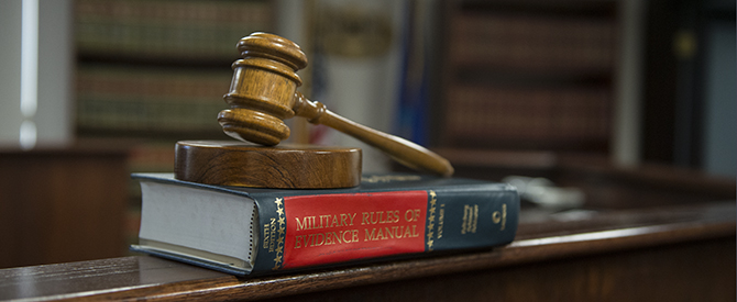 Gavel on top of a book
