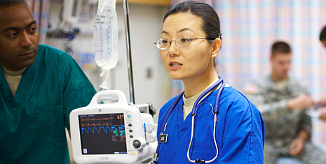 doctor and nurse