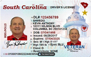 Drivers License with Veterans Designation