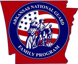 Arkansas National Guard Family Program logo