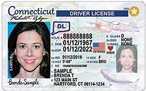 Veterans Flag Identifier for Connecticut Driver License