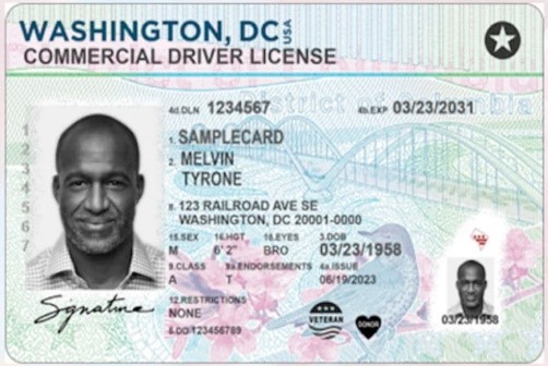 Drivers License with veteran designation