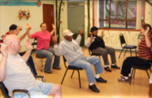 Retirees in a Group Exercise