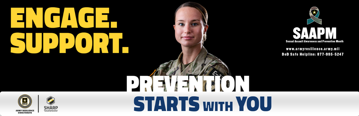 Prevention starts with you banner