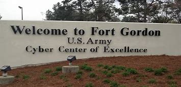 Welcome to Ft Gordon sign