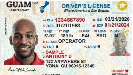 Guam Drivers License