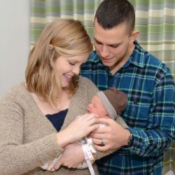 Parents with baby