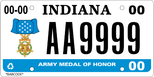 Medal of Honor Plate