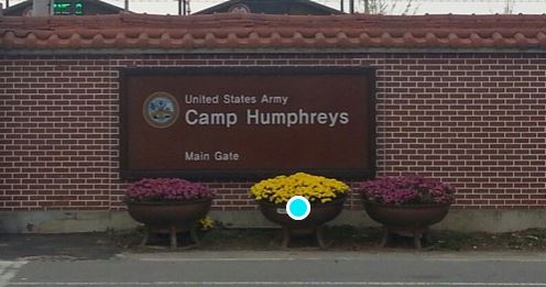 Camp Humphreys sign