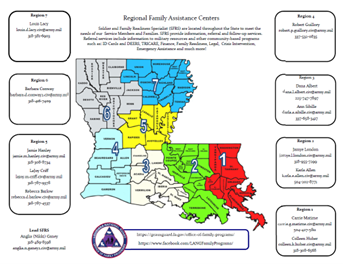 Specialist Regional Map