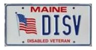 Disabled Veteran plate