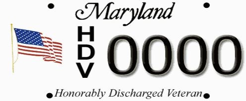 Honorable Discharge License Plate
