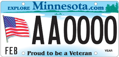 Veteran License Plate