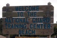 National Guard Training Center Beach