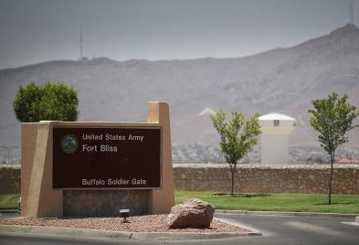Fort Bliss sign