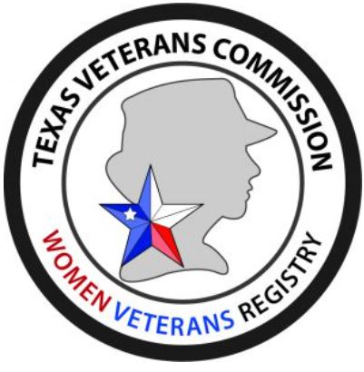 Texas Women Veterans registry insignia