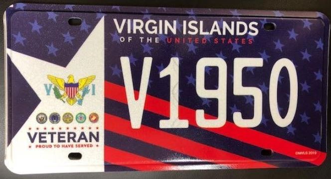 Virgin Islands plate