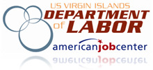 USVI Dept of Labor logo