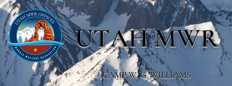 Morale, Welfare and Recreation Utah sign