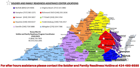 Virginia Military Installations - Contact Information | The Official ...