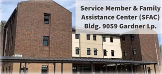 Service Members & Family Assistance building