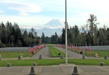 VA Cemetery in Washington